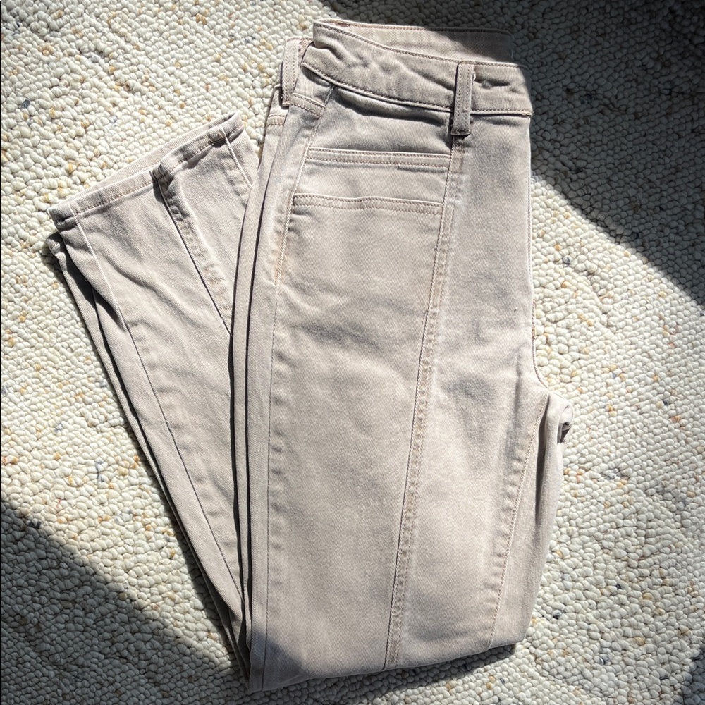 Time and Tru Women's Skinny Jeans in Beige